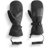 Picture Organic Clothing - Skihandsker - Grab GTX Mitts Black til UnisexUld - Størrelse 12 - Sort