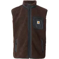 Carhartt WIP - Mærker - Prentis Vest Liner Palisander Black til Unisex - Størrelse S - Brun
