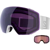 Salomon - Skibriller - Radium Prime Sigma White til Unisex - Hvid