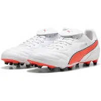 Puma King LIGA FG/AG - Hvid/Rød/Sort, størrelse 43