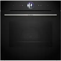 Bosch Serie | 8 HSG7361B1 - Ovn - med dampfunktion - til indbygning - Wi-Fi - niche - bredde: 56 cm - dybde: 55 cm - højde: 58.5 cm - med selv-rengøring - Klasse A+ - sort