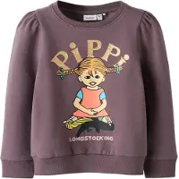 Name It Mini Sweatshirt guld / brombær / koral / sort