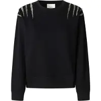 Pepe Jeans Pepe Jeanstil kvinder. PL5800024 Barny sweatshirt sort (S), Casual, Bomuld