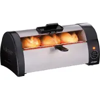 Cloer 3080 - Elektrisk ovn - 570 W - børstet rustfrit stål