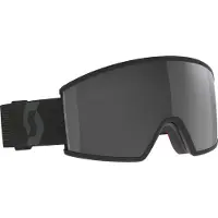 SCOTT - Skibriller - Ambit Mineral Black AMP Black Chrome S3 til UnisexSilikone - Sort
