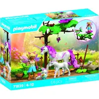 Playmobil Magisk Enhjørningsstald Til Mor Og Føl Byggespil