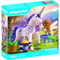 Playmobil Samlefigur enhjørning: Lucky Lavender med fe