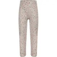 Happy girls Leggings grå-meleret / lilla / pink