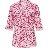 LASCANA Bluse blodrød / hvid