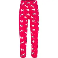 Happy girls Leggings antracit / purpur / pastelrød / hvid