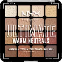 Nyx Ultimate Shadow Palette Warm Neutrals Øjenskyggepalette 1 stk. Nr. 05 - Warm Neutrals