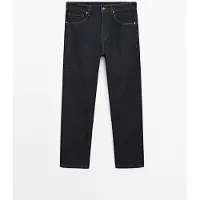 Massimo Dutti - Herre - Relaxed Fit Jeans - Marineblå - 31