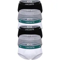 Lacoste Slip grå / gran / sort / hvid