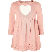 Happy girls Kjole pink / hvid