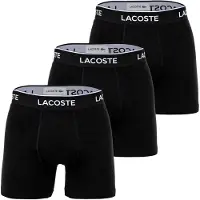Lacoste Boksershorts sort / hvid