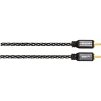 Avinity - Audiokabel - RCA x 2 stik til RCA x 2 stik - 2.7 m - afskærmet