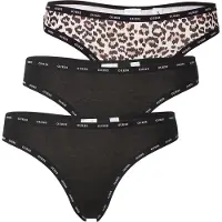 GUESS String nude / sort / hvid