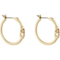 Coach Øreringe guld / transparent