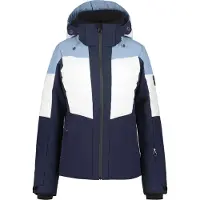 Icepeak - Skijakker dame - Florala W Bleu Fonce til UnisexUld - Størrelse 36 FR - Flåde