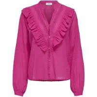 ONLY Bluse purpur