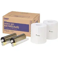 DNP Media Set RX1 - Termisk papir til DS -RX1 -printere - 10 x 15 cm - 700 x 2 eksemplarer