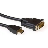 ACT konverteringskabel HDMI A han til DVI-D han 1,00 m (AK3739)