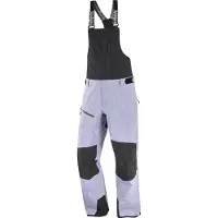 Salomon - Skibukser - Moon Patrol GTX Bib M Blue Granite til Unisex - Størrelse S - Lilla
