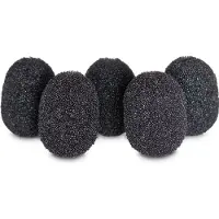 Rycote Lavalier Foams Black (1 pakke á 5)