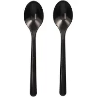 Papstar 96438, Engangskaffeske, Polypropylen, Sort, 130 mm, 50 stk