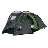 High Peak Ancona 5.0, Camping, Tunneltelt, 5 person(er), Grøn, Grå