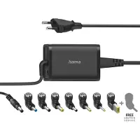 Hama Universal notebook strømforsyning 15–19 V, 45 W (7 adaptere)