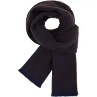 Boggi Milano Sjal navy / mørkebrun