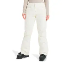 Roxy - Skibukser dame - Backyard Pant Whisper White til Unisex - Størrelse M - Hvid