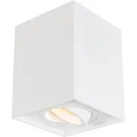 QAZQA Smart spotlight hvid inkl. WiFi GU10 justerbar - Quadro 1 Up