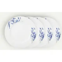Fyrkövern Nordic Blue tallerken 26 cm 4-pak, Hvid Middagstallerken