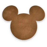 Fyrkövern Disney Mickey Mouse glasunderlag natur 4-pak