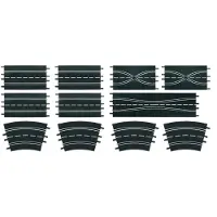 Carrera RC 26956, Play vehicle track, Indendørs, Plast, Sort