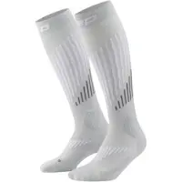 Cep Ski Touring Merino Socks Tall 3.0, skistrømper, dame, lysegrå