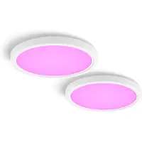 Philips Loftslamper Devote Hue Slim Loftslampe S, 2-pak