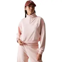 New Era Mlb Tonal Crop New York Yankees Halv Lynlås Sweatshirt