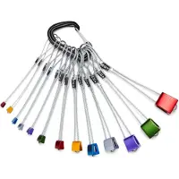 Black Diamond - Kiler klatring - Stopper Set Pro #1-13 til Unisex - Rød