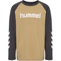 Hummel Funktionsskjorte camel / mørkegrå