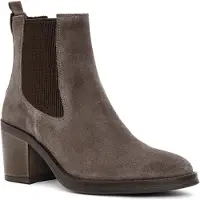 Derimod Chelsea Boots brun / sort