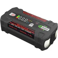 Lokithor LOKTIHOR J402 PRO er en kraftfuld startbooster med 3500A peak-strøm og 100W tovejs hurtigopladning.