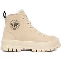 Palladium Snørestøvletter 'Pallashock' lysebeige / sort