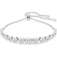 Swarovski Armbånd 'Imber' sølv / transparent