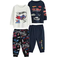Next Nattøj navy / rød / sort / offwhite