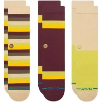 Stance Sokker beige / brun / gul