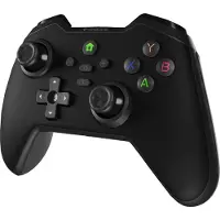 Genesis Mangan 400 - Gamepad - 19 knapper - trådløs - Bluetooth - sort - for Asus Rog Ally, Nintendo Switch, Steam Deck, Android, iOS, MAC, PC