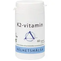 Helhetshälsa K2-vitamin, 60 kapsler